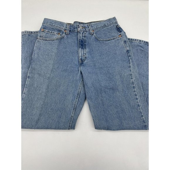 Vintage Levi's Men's 550 Relaxed Fit Jeans, Light Stonewash, 33W x 32L NWT - Picture 2 of 8